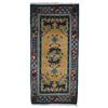 Image 1 : Colourful Pure Wool Weaving Lion Rug From Tibet#1199962
