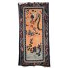 Image 1 : Colourful Pure Wool Weaving Rug From Tibet #1199968