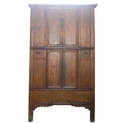 Chinese Qing Dy. Wood Standing Cabinet #1199972