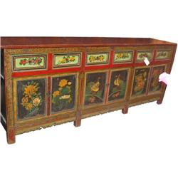 Gorgeous Chinese Qing Dy. Wood Sideboard #1199973