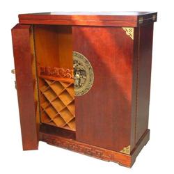 Gorgeous Chinese Qing Dy. Wood Wine Cabinet #1199976