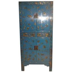 Gorgeous Chinese Qing Dy. Wood Standing Cabinet#1199977