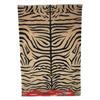 Image 1 : Gorgeous Pure Wool Weaving Rug From Tibet #1200002