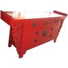 Image 1 : Qing Dy. Wood Spandrel Console Table #1200025