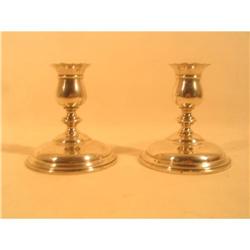 Wallace Sterling Silver Candlesticks #1200163