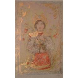 Tonette  lithograph signed& numbered  by Edna #1200171