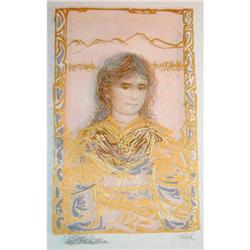 Becky litho by Edna HIbel #1200178