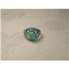 Image 1 : Victorian Estate 14K YG Enamel Turquoise Ring  #1200528