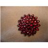 Image 1 : Victorian Cluster Garnet Brooch #1200781