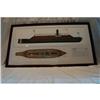 Image 1 : ORIGINAL Drawing U.S.S. MONITOR by JOSEPH HINDS#1210421