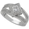 Image 1 : 14k DIAMOND ENGAGEMENT RING .75 CTS! #1210505
