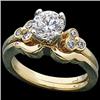 Image 1 : 14k Diamond Engagement Ring 1.18 CARATS #1210512