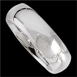 PLATINUM Wedding Band Size 11 1/2   6MM Wide #1210541