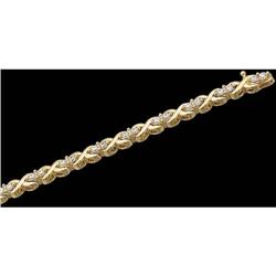 14K Diamond TENNIS  Bracelet 2.50 CARATS! #1210544