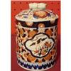 Image 1 : JAPANESE EXPORT IMARI BISCUIT BARRELL  WITH #1219068