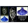 Image 1 : LEAPING BUTTERFLY NYMPH TANZ BLUE GLASS PERFUME#1219264