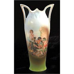 Royal Bayreuth DICE PLAYERS Vase #1219405