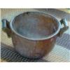 Image 1 : Antique Primitive Large Copper Cooking Kettle #1219517