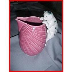 Erphila Germany Figural Cat Pottery Pitcher #1219529