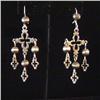 Image 1 : Pair of Antique Silver Earrings #1219912