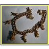 Image 1 : GOLD CHARM BRACELET SNOW WHITE 7 DWARVES DISNEY#1220043