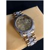 Image 1 : 18K GOLD ROLEX OYSTER PERPETUAL DATE DIAMOND CRUSTED MEN'S WATCH (See Description Below)