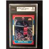 Image 1 : 1986-87 FLEER #57 MICHAEL JORDAN Rookie Card (8 NMM)