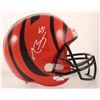 Image 1 : Tyler Boyd Signed Bengals Full-Size Helmet (Beckett COA)