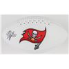 Image 1 : Shaquil Barrett Signed Buccaneers Logo Football (JSA COA)