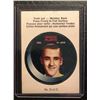 Image 1 : JACQUES PLANTE 1968-69 O-PEE-CHEE PUCK STICKER INSERT CARD No.15