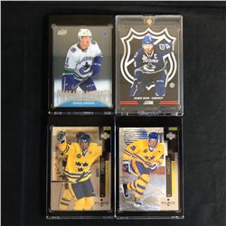 DANIEL & HENRIK SEDIN w/ BROCK BOESER HOCKEY CARD LOT