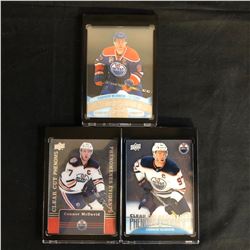 CONNOR McDAVID UPPER DECK HOCKEY CARD LOT