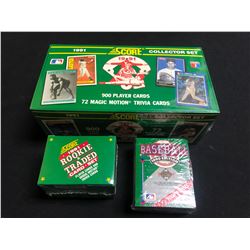 1990s BASEBALL CARD SETS LOT