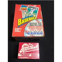 TOPPS BASEBALL BUBBLE GUM/ PICTURE CARD LOT