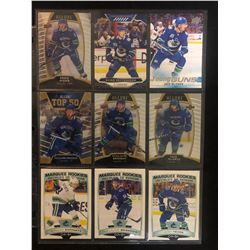VANCOUVER CANUCKS UPPER DECK HOCKEY CARD LOT (ROOKIES...)