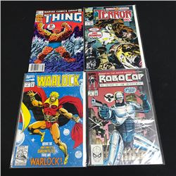 MARVEL COMICS BOOK LOT (WARLOCK, THE THING, ROBOCOP...)