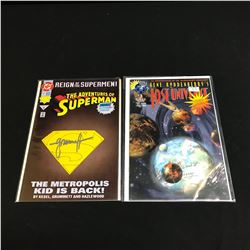 AUTOGRAPHED COMIC BOOK LOT