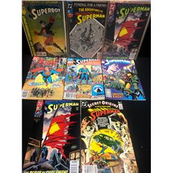 MIXED SUPERMAN COMIC BOOK LOT (DC COMICS)