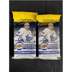 2019-20 UPPER DECK SERIES II HOCKEY CARD PACKS LOT