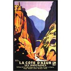 Cote D'Azur, Limited Edition Reproduction #1179056