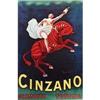 Image 1 : Cinzano Zebra poster by Cappiello, LP #1179423