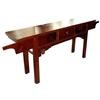 Image 1 : Chinese Later Qing Dynasty Wood Console Table #1188246