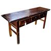 Image 1 : Chinese Later Qing Dynasty Wood Console Table #1188264