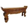 Image 1 : Chinese Qing Dy. Engraved Wood Altar Table #1188329