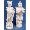 Image 1 : Porcelain Golden-boy and Jade-girl Statue #1188332