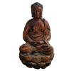 Image 1 : Beautiful Old Wood Carving Seated Buddha Statue#1188388
