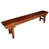 Image 1 : Elegant Chinese Qing Dy. Wood Spring Bench #1188455