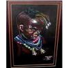 Image 1 : ORIGINAL AFRICAN PASTEL PORTRAIT OF A CRYING #1188761