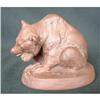 Image 1 : MEISSEN BOTTGER RED STONEWARE BEAR  c 1920 #1188815