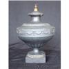 Image 1 : 19 th CENT BLACK BASALT CLASSICAL VASE  #1188817